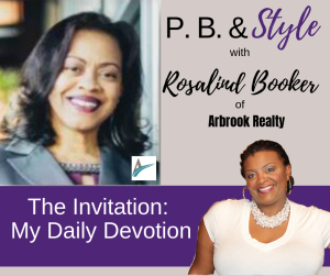 The Invitation, Rosalind Booker Talks Daily Devotions