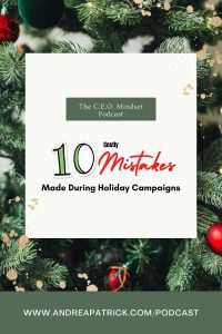 10 costly mistakes made during holiday campaigns