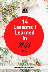 14 Lessons I Learned in 2021