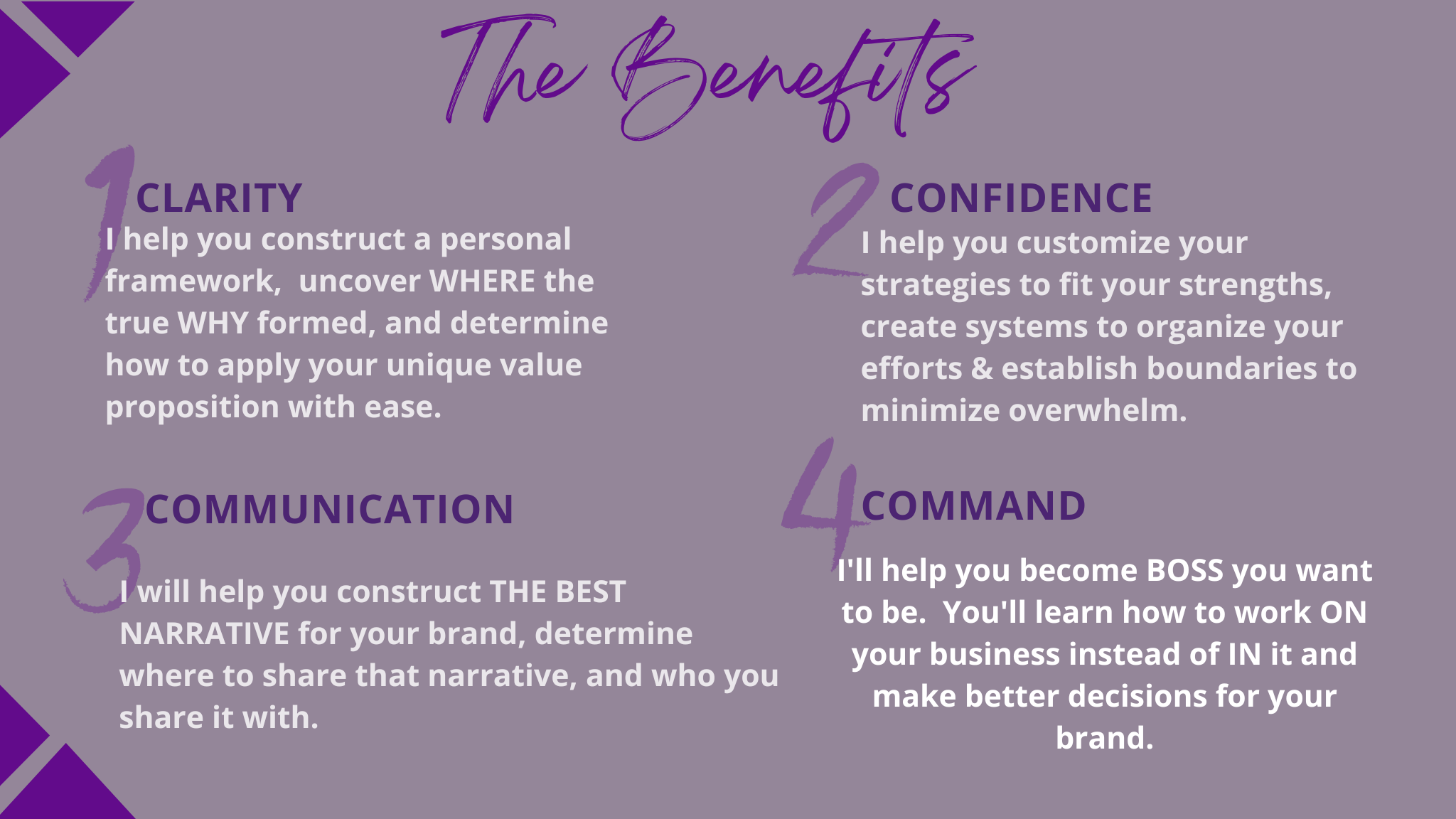 ceo mindset benefits