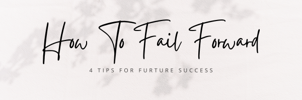 How To fail forward podcast episode