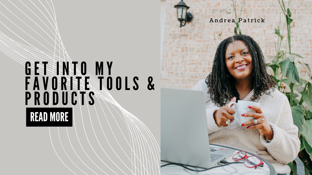 Affiliate links to my Favorite tools and products