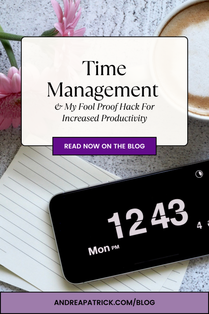 My Time Management hack